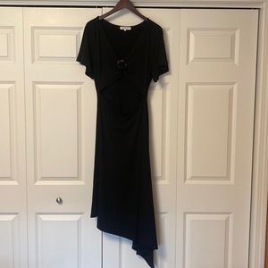 EUC WWW asymmetrical cutout dress